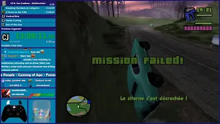 GTA San Andreas Rainbomizer Speedrun Part 5 - Hugo_One Twitch Stream - 1/4/2022