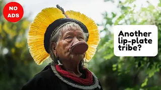Kayapo Tribe Strange Lip-Plates | Amazon Rainforest in Brazil