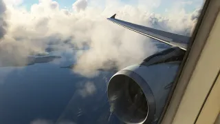 Stunning approach into Cork Airport in the evening - Fenix A320 - Microsoft Flight Simulator 2020