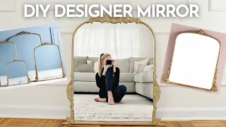 DIY Designer Mirror | Anthropologie Mirror DIY