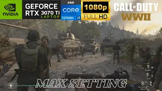 CALL OF DUTY: WWII | OPERATION COBRA MAX SETTING GAMEPLAY FHD | RTX 3070 TI LAPTOP | DELL G15 5520