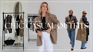 8 CASUAL OUTFIT IDEAS | NEW IN TRANSITIONAL HAUL| COS, ABERCROMBIE, H&M