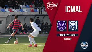 Şamaxı 2:1 Sabah | Misli Premyer Liqası, 24-cü tur | İCMAL