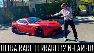 MY ULTRA RARE FERRARI F12 N-LARGO!!