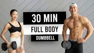 30 MIN FULL BODY WITH DUMBBELLS