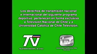 Cortina  de desconexión TVN y UCTV