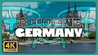 Cologne/Köln Cathedral, Germany,  || 4K Drone Footage