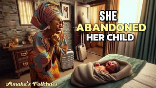 SHE ABANDONED HER NEWBORN BABY AND RAN AWAY #Afriicanfolktales #tales #bedtimestories #folklore