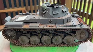 Gecko 1/16 Panzer II, Battle of France