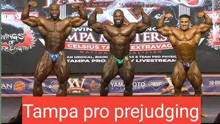 Tampa pro 2022 prejudging kamal and akim mens bodybuilding