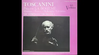 Puccini: La Boheme Toscanini/NBC Symphony Orchestra/Full Opera/LP