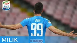 Il gol di Milik (72') - Napoli - Bologna 3-1 - Giornata 4 - Serie A TIM 2016/17