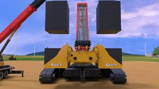 SANY New 800 Ton Crawler Crane SCC8000A #Sany # crawler crane