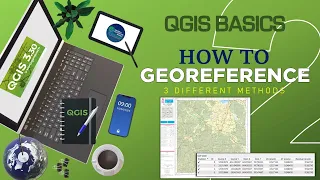 How to Georeference in QGIS | Georeferencing image in QGIS | #qgis Basics Class 2