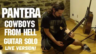 "CFH" PANTERA Guitar Solo