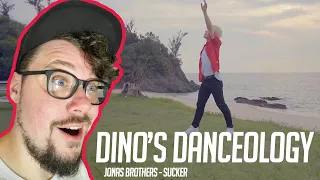 Mikey Reacts to [DINO'S DANCEOLOGY] Jonas Brothers - Sucker