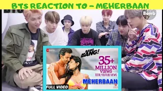 BTS REACTION TO BOLLYWOOD SONGS (Meherbaan) | HINDI SONGS | INDIAN SONGS