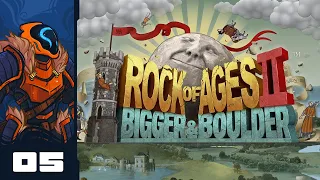 Let's Play Rock of Ages 2: Bigger & Boulder - PC Gameplay Part 5 - Bull Bullies