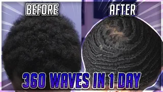 How To Get 360 Waves In 1 Day | Wash Method | King Infinity