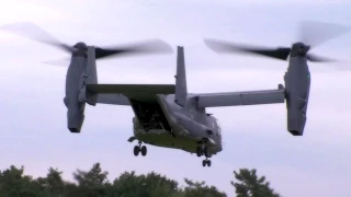 CV-22B Landing & Takeoff @ U.S. Army Garrison Baumholder, Germany