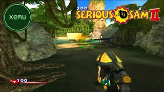 XEMU 0.6.1 | Serious Sam II 4K UHD | Xbox Emulator PC Gameplay