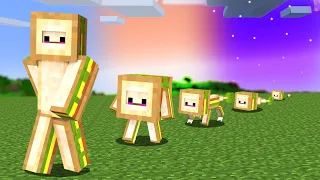 10000 GÜN BOYUNCA EVRİM GEÇİRDİM! - Minecraft