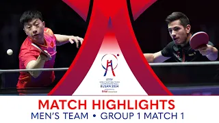 Ma Long (CHN) vs Martin Allegro (BEL) | MT G1 - Match 3 | #ITTFWorlds2024