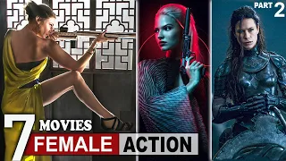 TOP 7 Best Female Action Movies in Hindi | Hollywood Women Action Movies on Prime, Netflix Part 2