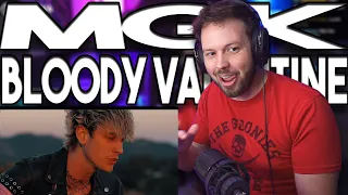 NEWOVA REACTS To "Machine Gun Kelly - Bloody Valentine Acoustic (Official Video)" | SO BEAUTIFUL!!