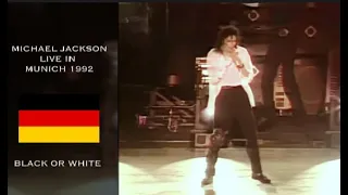 Michael Jackson | Live in Munich 1992 | Dangerous Tour - Black Or White