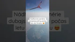 Už samotný let do Ománu je zážitok ✈️ 🥰