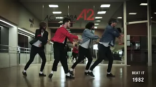 The Evolution of Michael Jacksons Dance   By Ricardo Walkers Crew 1