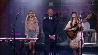 First Aid Kit - Emmylou on Late Show with David Letterman