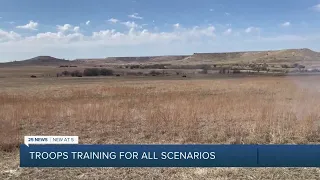 Fort Hood soldiers training with the Javelin Missile as attacks on Ukraine continue