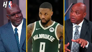 Inside the NBA reacts to Damian Lillard's IMPRESSIVE Bucks Debut