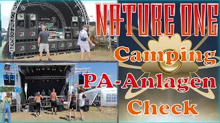 Nature One 2022 Rundgang | Der Lauteste Campingplatz | PA Anlagen-Check FP Clones bis zum Umfallen!