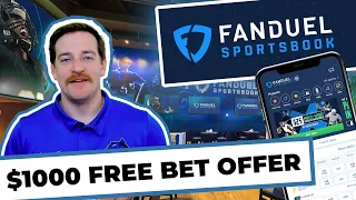 FanDuel SportsBook Bonus Bet Review🤑Get up to $1,000 back!👀