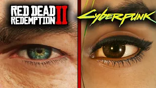 CRAZY DETAILS! | RDR2 vs. Cyberpunk 2077 | PC