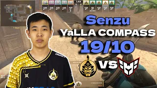 CS2 POV The MongolZ Senzu (19/10) vs HEROIC (Mirage) @ YaLLa Compass 2024