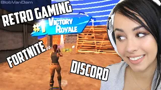 Bunny REACTS to Fortnite Battle Royale on Playstation 1!! Plus Discord in the 80s