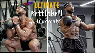ULTIMATE FULL BODY KETTLEBELL WORKOUT  (Beginners and Advanced)