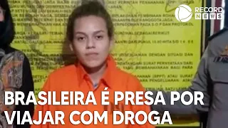 Brasileira é presa por viajar com drogas para a Indonésia