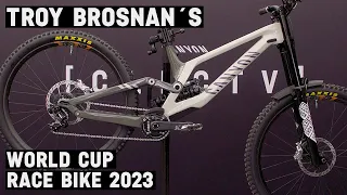 Troy Brosnan | Canyon Sender CFR 2023 | Pro Bike Build