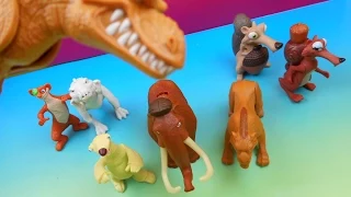 ICE AGE DAWN OF THE DINOSAURS McDONALD'S TOYS