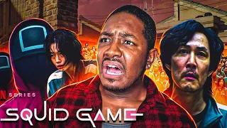 FIRST TIME BINGE Watching *SQUID GAME* Season 1 Reaction | Wasn't READY For These TWISTS!