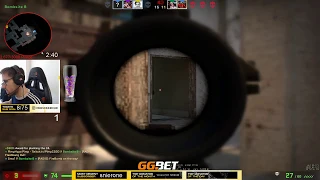 PimpCSGO 1v3 3hp clutch!