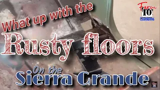 Repairing the rusty floors in the square body 78’ Sierra Grande, C10. video #7. (Farm 10)