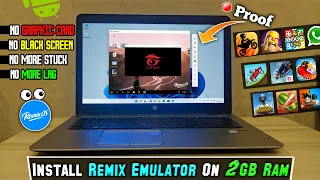 Remix OS Player - New Android Emulator For Old Intel PCs! ( 2GB RAM ONLY )