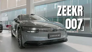 4K 2024 ZEEKR 007 4WD exterior and interior details show - Smart Driving Technology Upgrade