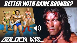 ‘Conan the Barbarian’ dubbed with GOLDEN AXE game sounds! | RetroSFX